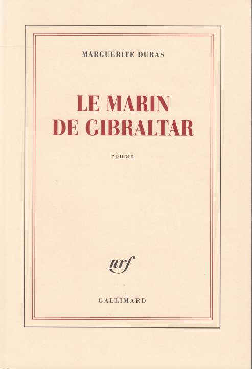 Книга Le marin de Gibraltar Duras