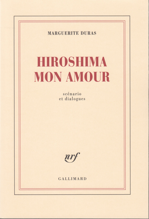 Könyv Hiroshima mon amour Duras