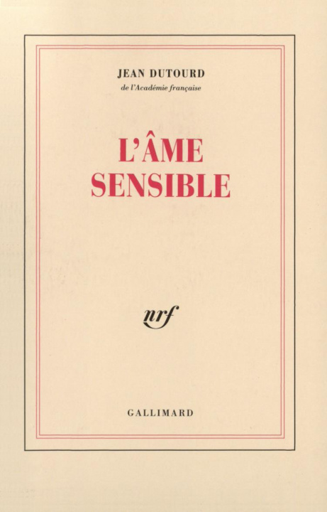 Knjiga L'Âme sensible Dutourd