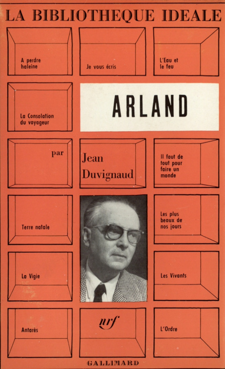 Knjiga Arland Duvignaud