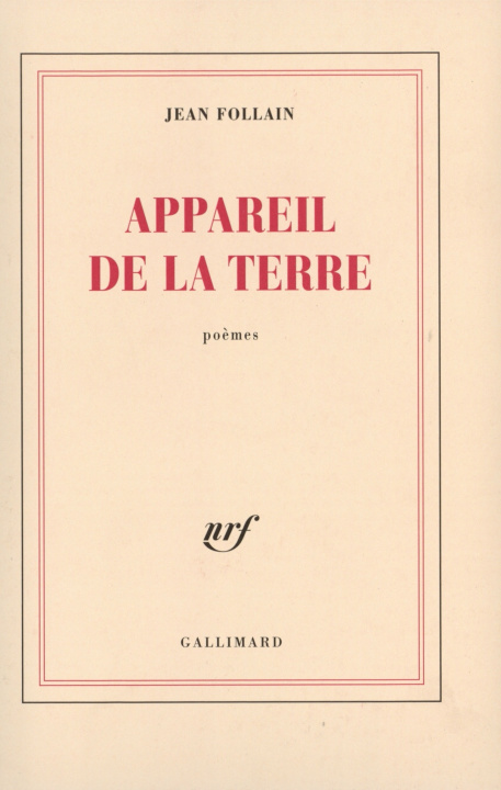 Book Appareil de la terre Follain
