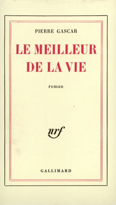 Buch Le meilleur de la vie Gascar