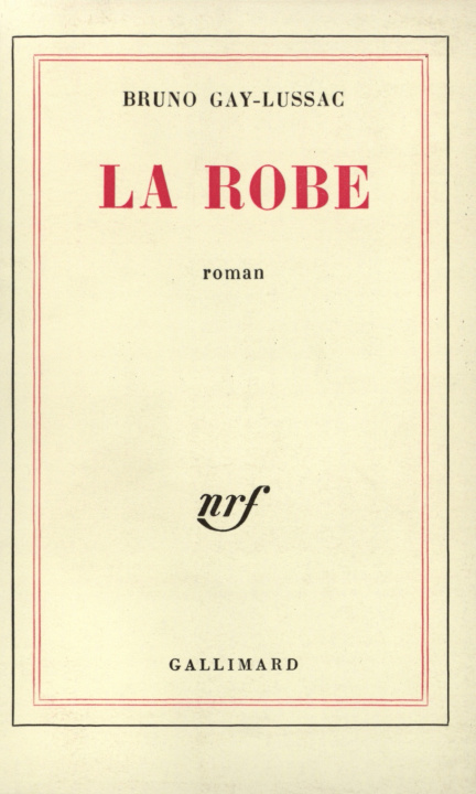 Book La Robe Gay-Lussac
