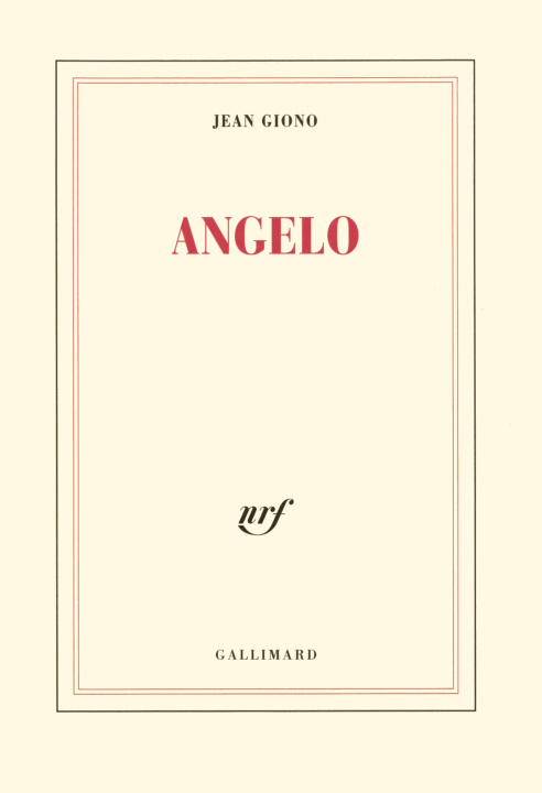 Βιβλίο Angelo Giono