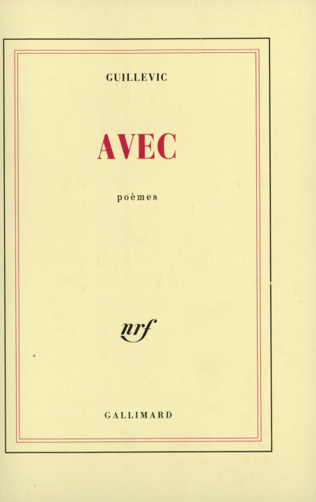 Book Avec Guillevic