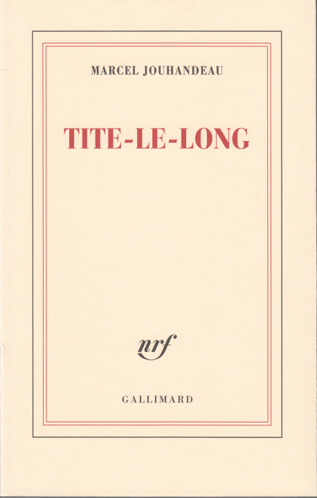 Kniha Tite-le-Long Jouhandeau