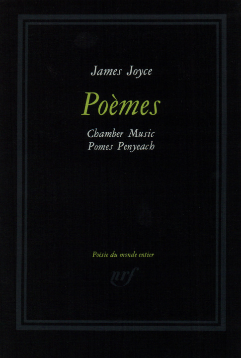 Knjiga Poèmes Joyce
