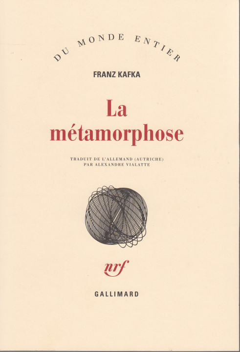 Book La Métamorphose Kafka
