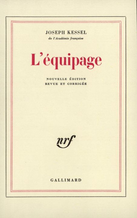 Knjiga L'équipage Kessel