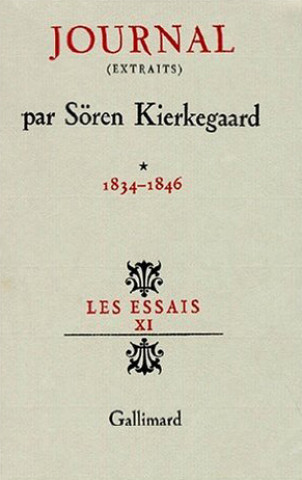 Kniha Journal Kierkegaard