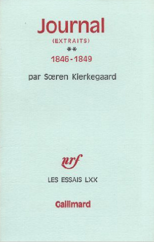 Book Journal Kierkegaard
