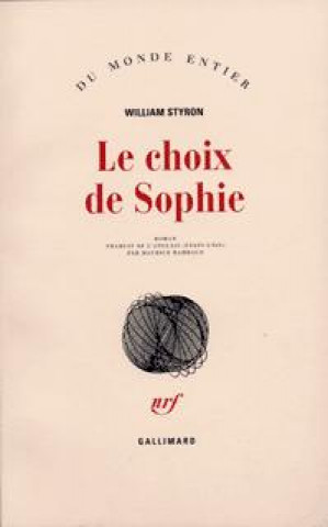 Knjiga Le choix de Sophie Styron