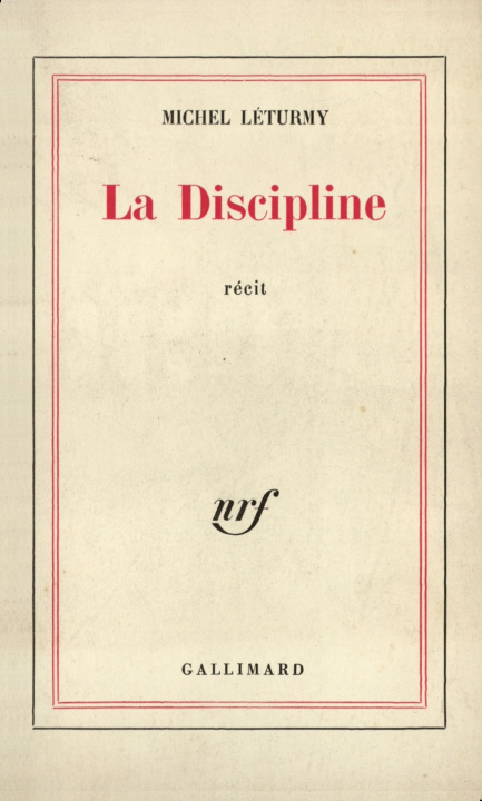 Knjiga La Discipline Léturmy