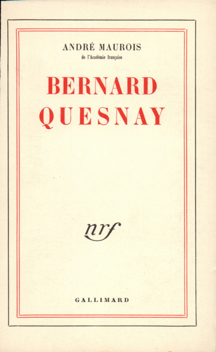 Kniha Bernard Quesnay Maurois