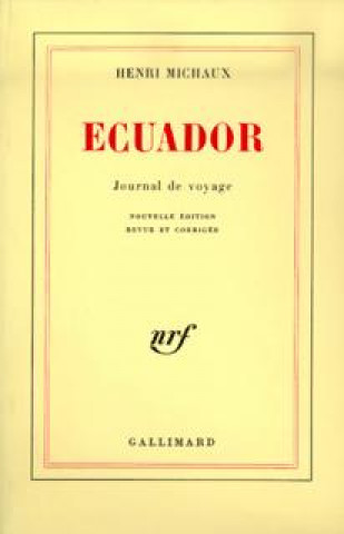 Book ECUADOR MICHAUX