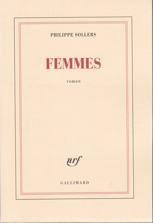 Knjiga Femmes Sollers