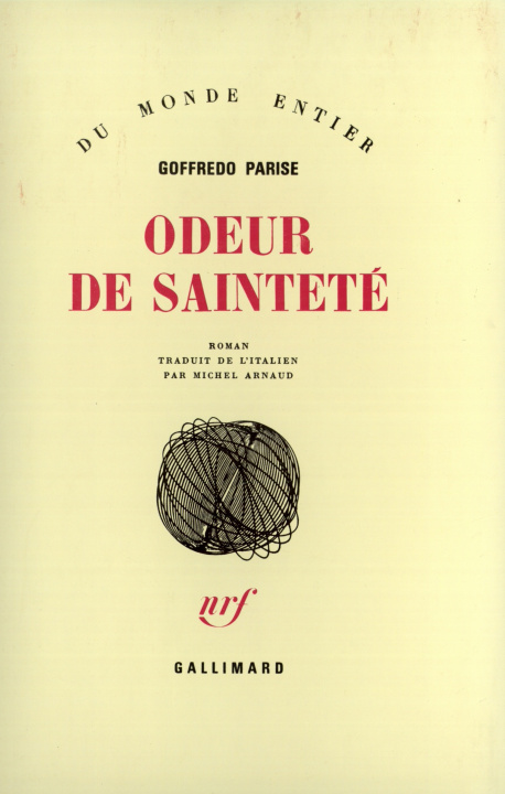 Könyv Odeur de sainteté Parise