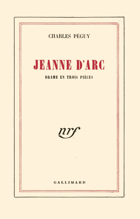 Kniha JEANNE D'ARC PEGUY