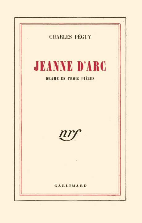 Könyv JEANNE D'ARC PEGUY