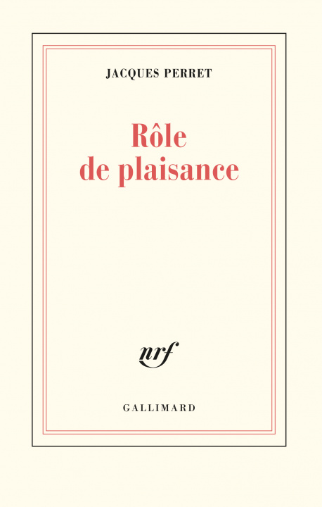 Knjiga Rôle de plaisance Perret