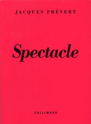 Knjiga Spectacle Prévert