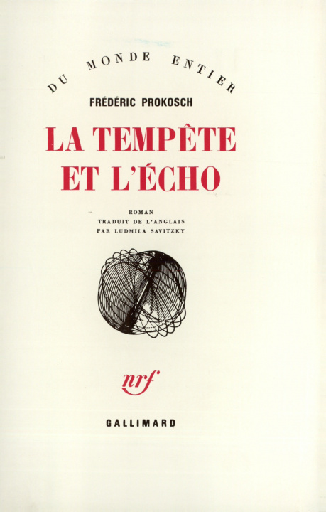 Knjiga La Tempête et l'écho Prokosch