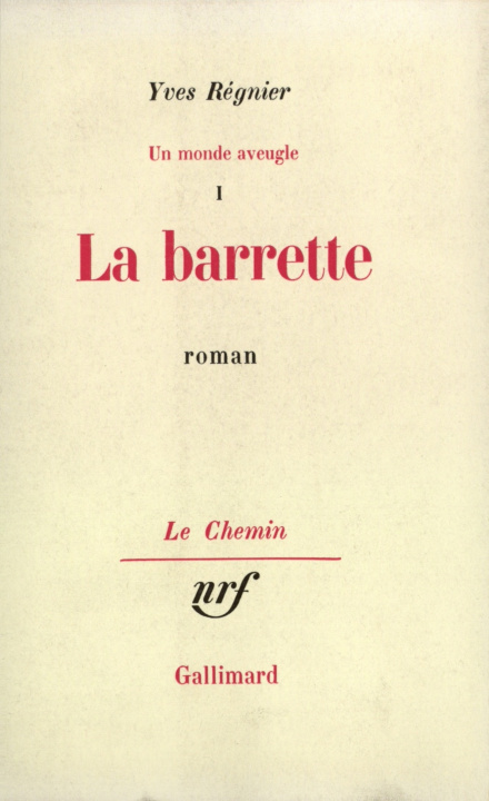 Book La Barrette Régnier