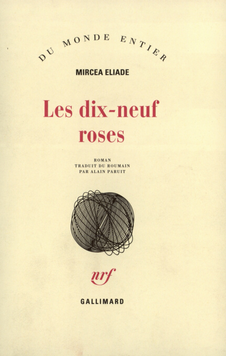 Knjiga Les dix-neuf roses Eliade