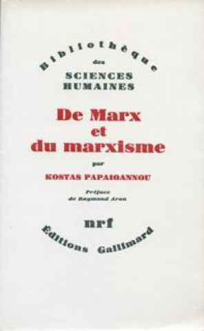 Libro De Marx et du marxisme Papaioannou