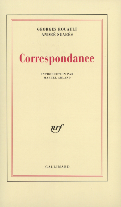 Book Correspondance Suarès