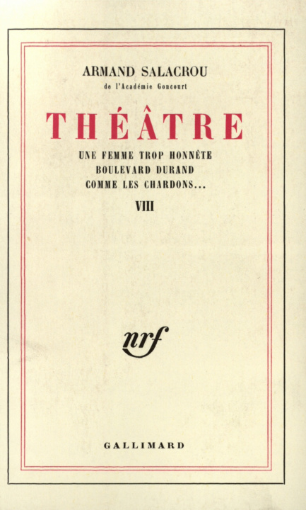 Book Théâtre Salacrou