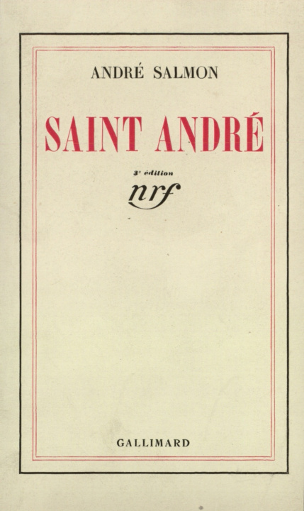 Book SAINT ANDRE SALMON