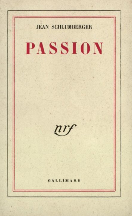 Book PASSION SCHLUMBERGER