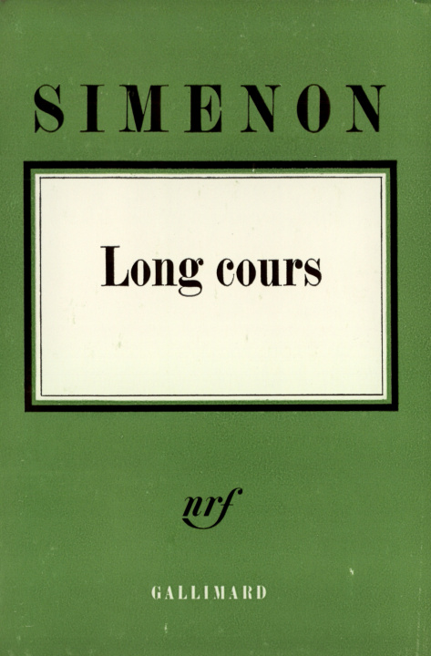 Book Long cours Simenon