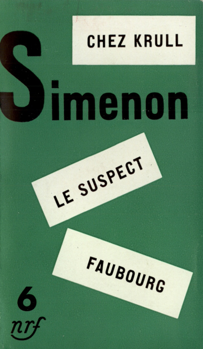 Buch Chez Krull Simenon