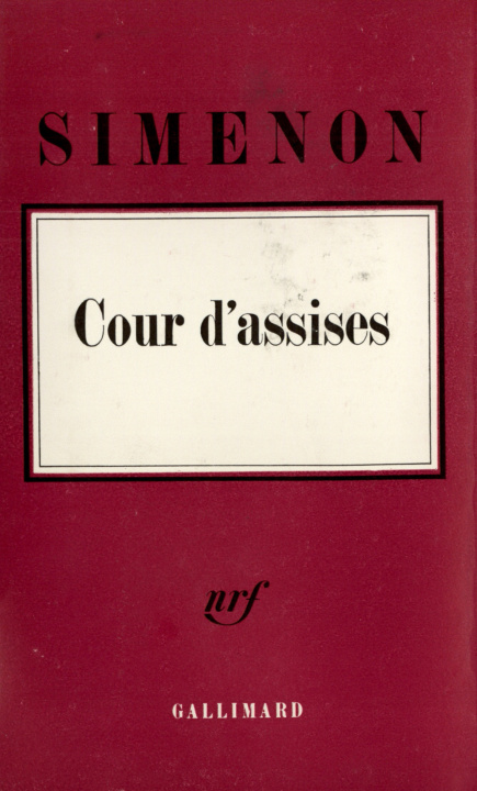 Book Cour d'assises Simenon
