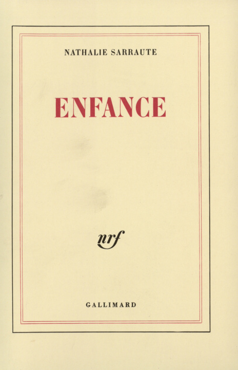 Buch Enfance Sarraute