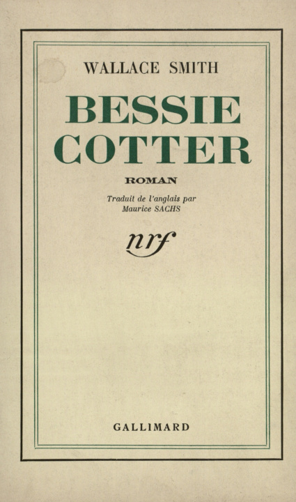 Kniha BESSIE COTTER SMITH