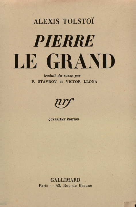 Книга PIERRE LE GRAND TOLSTOI