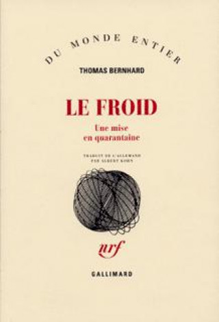 Knjiga Le froid Bernhard