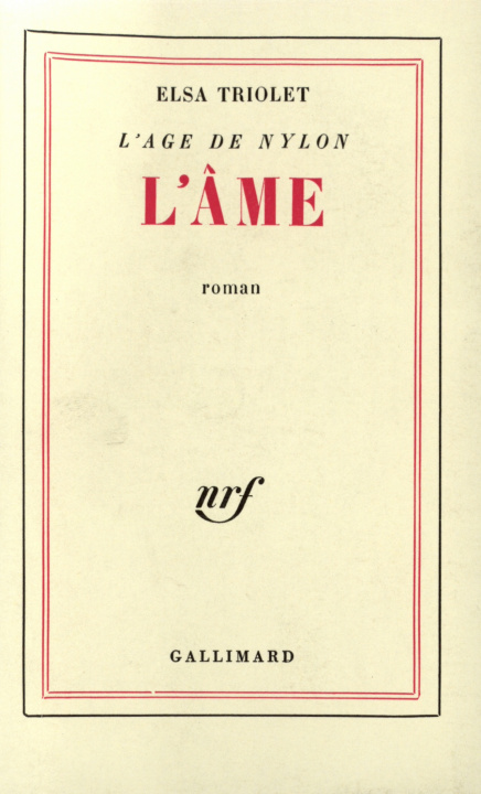 Book L'Âme Triolet