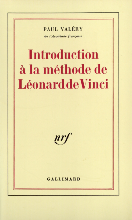 Knjiga Introduction à la méthode de Léonard de Vinci Valéry