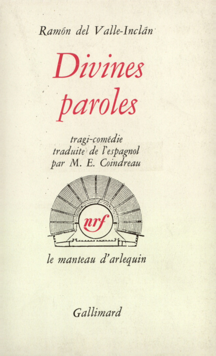 Boek Divines paroles Valle-Inclán