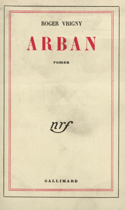 Buch Arban Vrigny