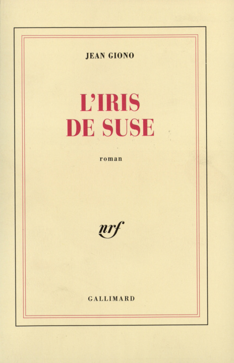 Knjiga L'Iris de Suse Giono