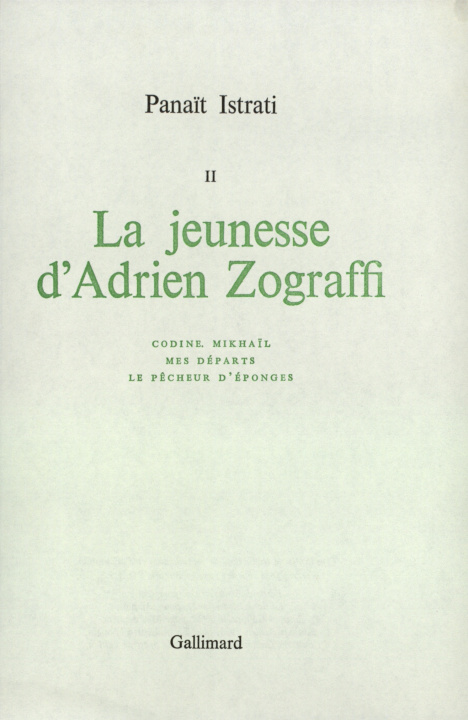 Book Œuvres Istrati