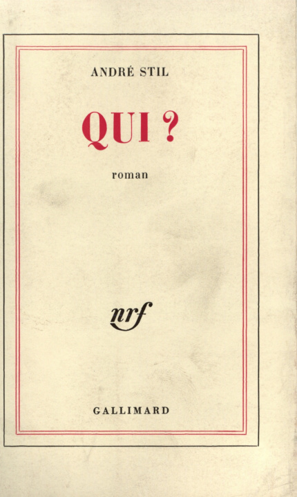 Book Qui ? Stil