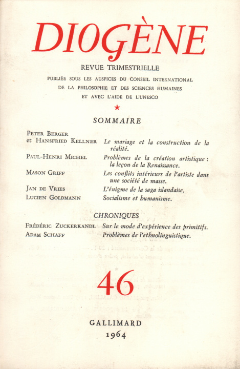 Knjiga Diogène COLLECTIFS GALL