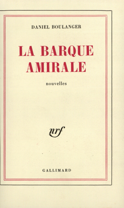 Boek La Barque amirale [nouvelles] Boulanger
