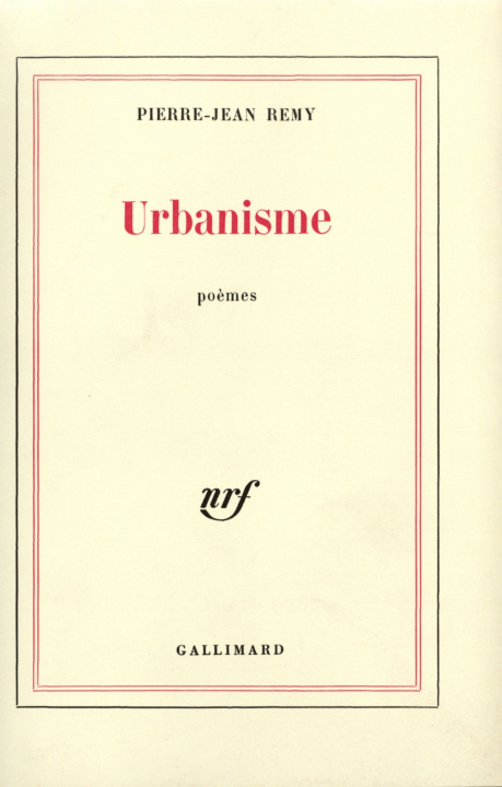 Knjiga Urbanisme Remy